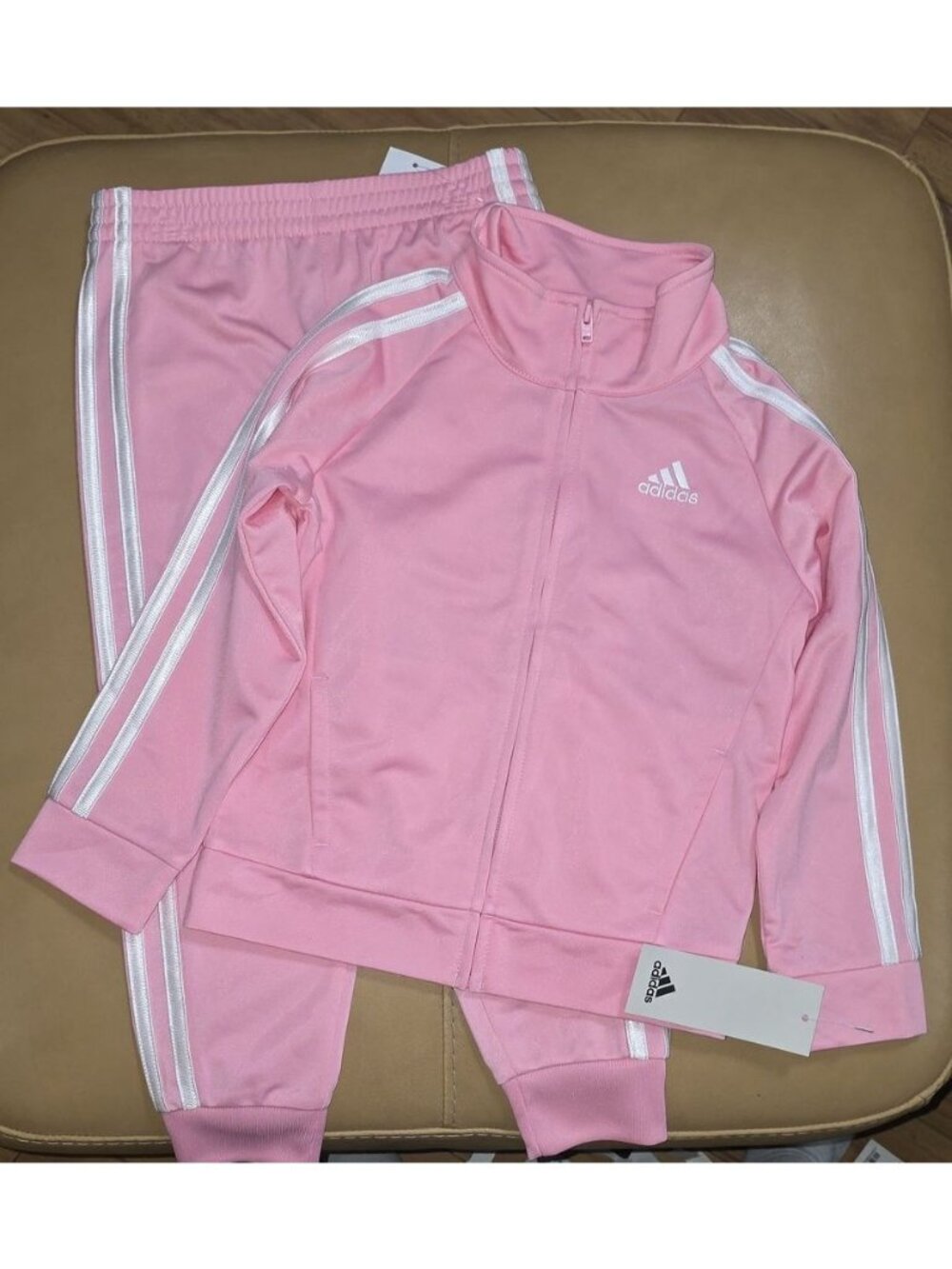 Adidas 2 Piece Track Suit Youth Size 4